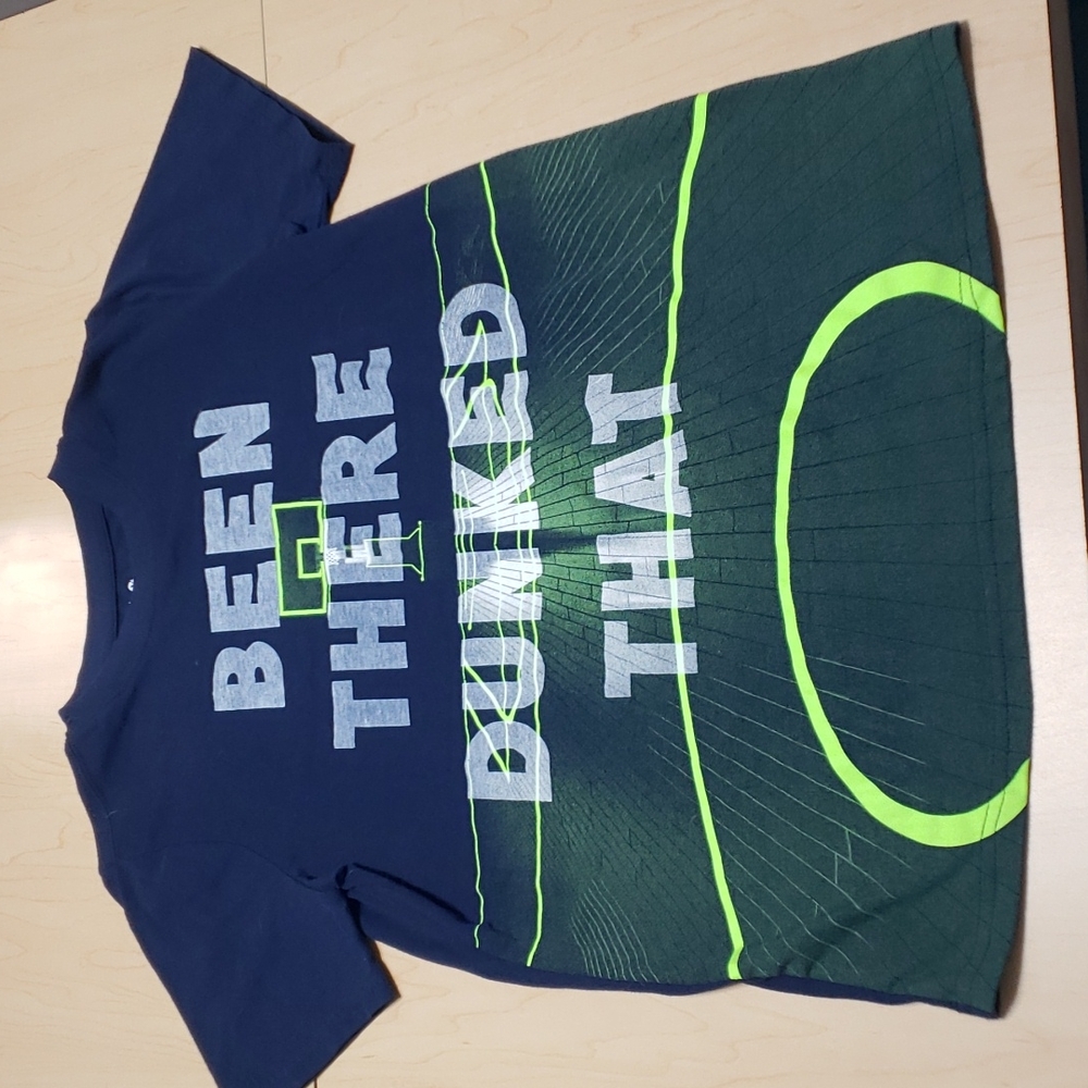 Boys XL 18/20 Been there dunked that tshirt tee